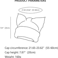 LOVERBOY Striped Cat Ears Beanie