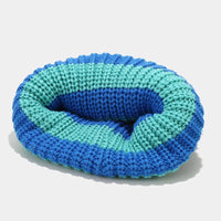 LOVERBOY Striped Cat Ears Beanie